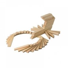 City Wood 100 Parça Ahşap Bloklar Woodoy