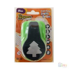 Şekilli Delgeç 2.5 cm (Çam Ağacı Şekilgeç) BR-722