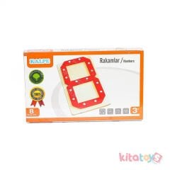 Sök-Tak Rakam Giydirme (Rakamlar Matematik) Eğitici Oyuncaklar