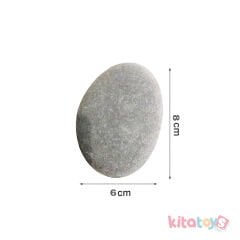 Boyama Taşı 12 ADET (Taş Boyama) Doğal Dekoratif Dere Çakıl Taşı