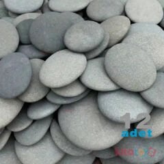 Boyama Taşı 12 ADET (Taş Boyama) Doğal Dekoratif Dere Çakıl Taşı