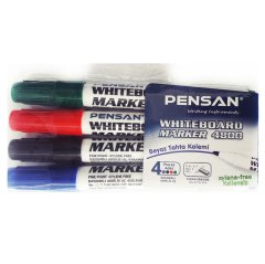 Tahta Kalemi Yuvarlak Uçlu 4'Lü Pensan 4800