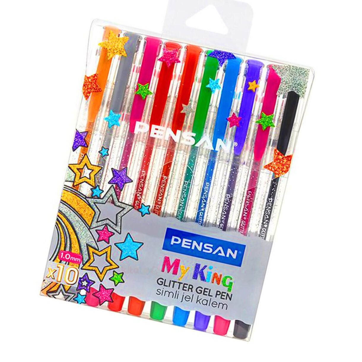 MY King Simli Jel Kalem 10'Lu Pensan 2227 6402