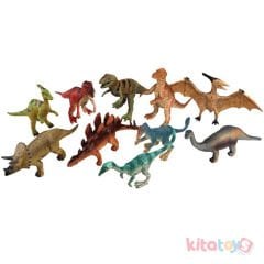 Dinozor Hayvanlar Seti 10 Adet (Dinazor) Kutulu Vardem