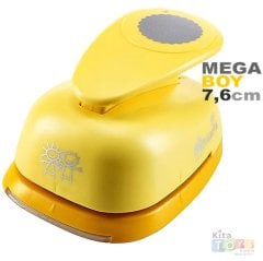 Şekilli Delgeç 7,62 cm MEGA Büyük Boy (ÇOK YAPRAKLI)