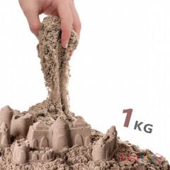 Kinetik Oyun Kumu Naturel 1 KG Aksesuarlı (Fentoys) 36909 Kinetic Kum