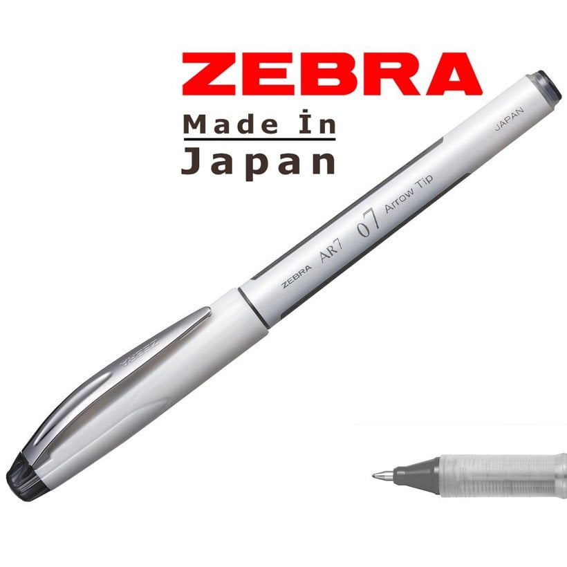 Zebra Roller Kalem 0.7 mm JAPAN AR7 SİYAH Mürekkepli Pilot