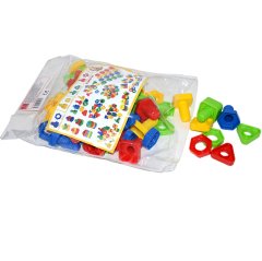 Somun Civata 64 Parça (Poşetli Vida) Geometrik Lego