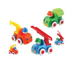 CONSTRUCTION VECHILES 3'Lü (Eğitici Araba)