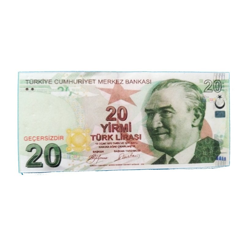 Eğitim Parası 80 Ad Türk Lirası (Sahte Kağıt Banknot) 20 ₺