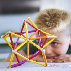 Geomag 93 Parça Classic Manyetik Zeka Oyunu Çubukları (Mıknatıslı) Orijinal 273