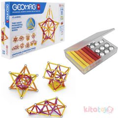 Geomag 93 Parça Classic Manyetik Zeka Oyunu Çubukları (Mıknatıslı) Orijinal 273