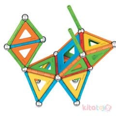 Geomag Supercolor Panels 78 Parça Manyetik Zeka Oyunu Çubukları (Mıknatıslı) Orijinal 379