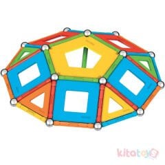 Geomag Supercolor Panels 78 Parça Manyetik Zeka Oyunu Çubukları (Mıknatıslı) Orijinal 379