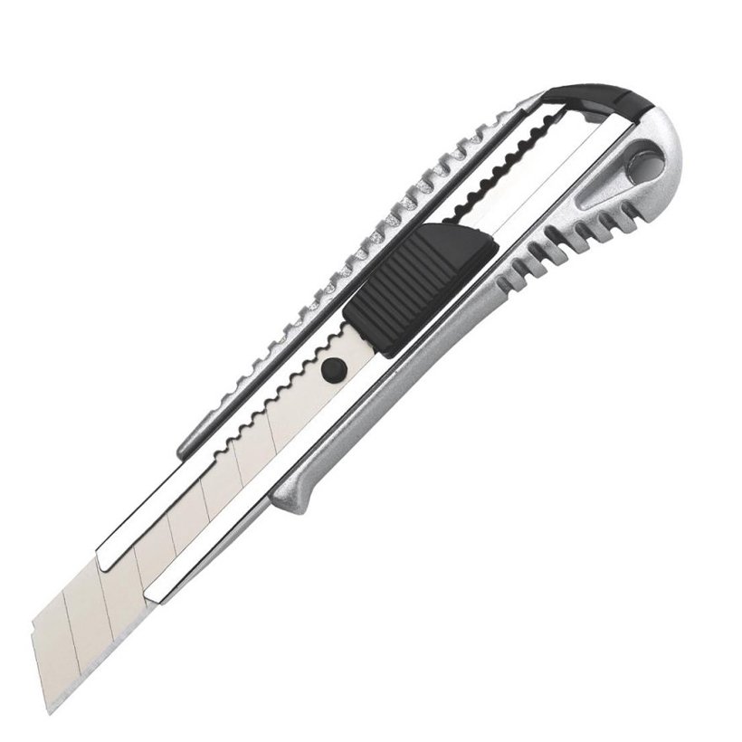 Maket Bıçağı-GENİŞ-Metal Gövdeli-U1008DB