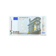 Eğitim Parası 80 Ad Dolar Euro (Geçersiz Kağıt Banknotları) 5 Euro