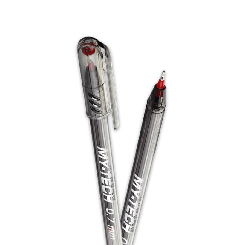 6'Lı My-Tech 0.7 KIRMIZI Tükenmez Kalem 2240