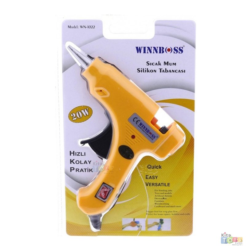 Silikon Tabancası KÜÇÜK 20 Watt (1022 Makine Sıcak Aleti)