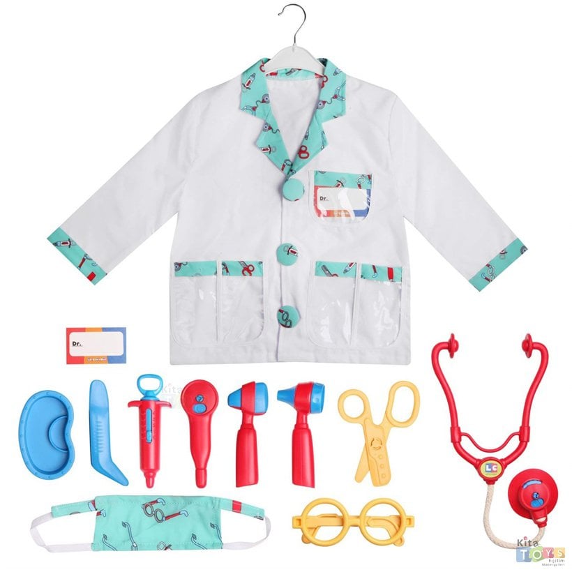 Doktor Kostümü ve Aletleri Seti 30896 LC Enfal Çocuk