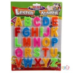 Mıknatıslı Harfler 26 p (Manyetikli Alfabe) Magnet Eğitici Oyuncak