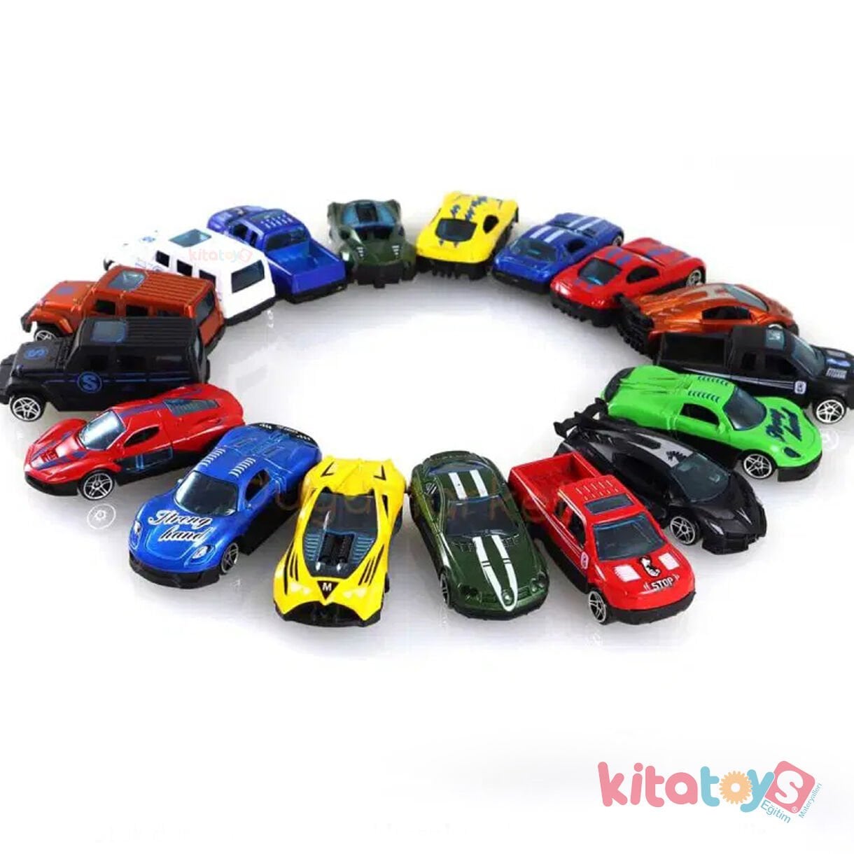 Nitro Speed Yarış Arabaları 24 Lü Set 1:72 (Adel Minik Metal)