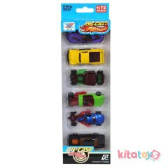 Di̇e-Cast Model Arabalar 6 Lı Set 1:72 (K101a33 Minik Metal)