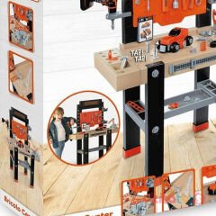 Black+Decker Tamir Tezgahı Seti Smoby (Oyuncak Bricolo Center Workbench Takımı) 7600360727