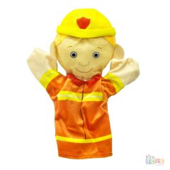 İtfaiye Peluş El Kuklası (Meslekler Kuklaları)