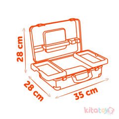 Black+Decker Tamir Çantası Seti (Oyuncak Alet Takımı) Bricolo Box 7600360904