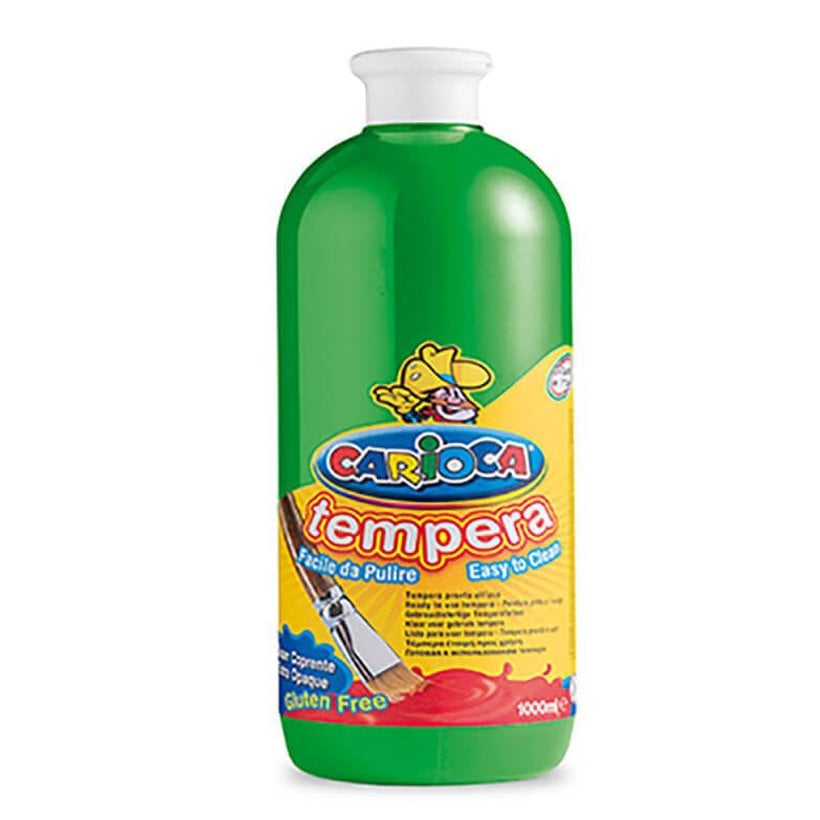 Carioca Parmak Boyası 1000ml YEŞİL (Tempera Boya)