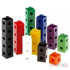 Geçmeli Birim Küpleri 100 Parça (Çok Amaçlı Matematik Cubes) Gürbüz