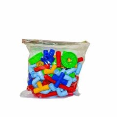 Tekerlekli Borular 72 Parça Lego (Yapı Oyuncakları)