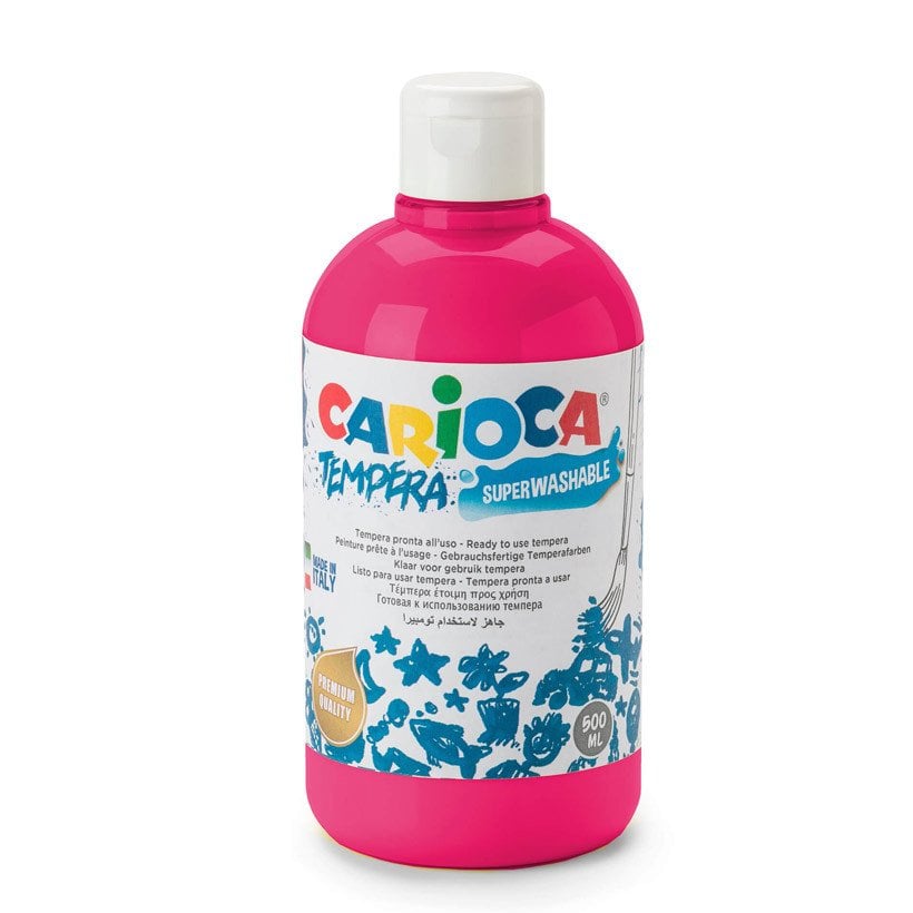 Tempera Boya 500 ml FUŞYA (Parmak Boyası)