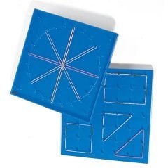 Geometri Tahtası (Lastik Şekiller) 122 Eğitim Gereci