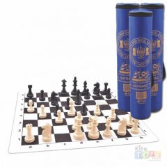 Satranç Takımı 72 mm Çantalı (İlkokul, Anaokulu) Turnuva