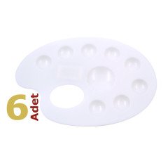 6 Adet Godeli Boya Paleti KÜÇÜK (Eğitim Gereçleri) 012
